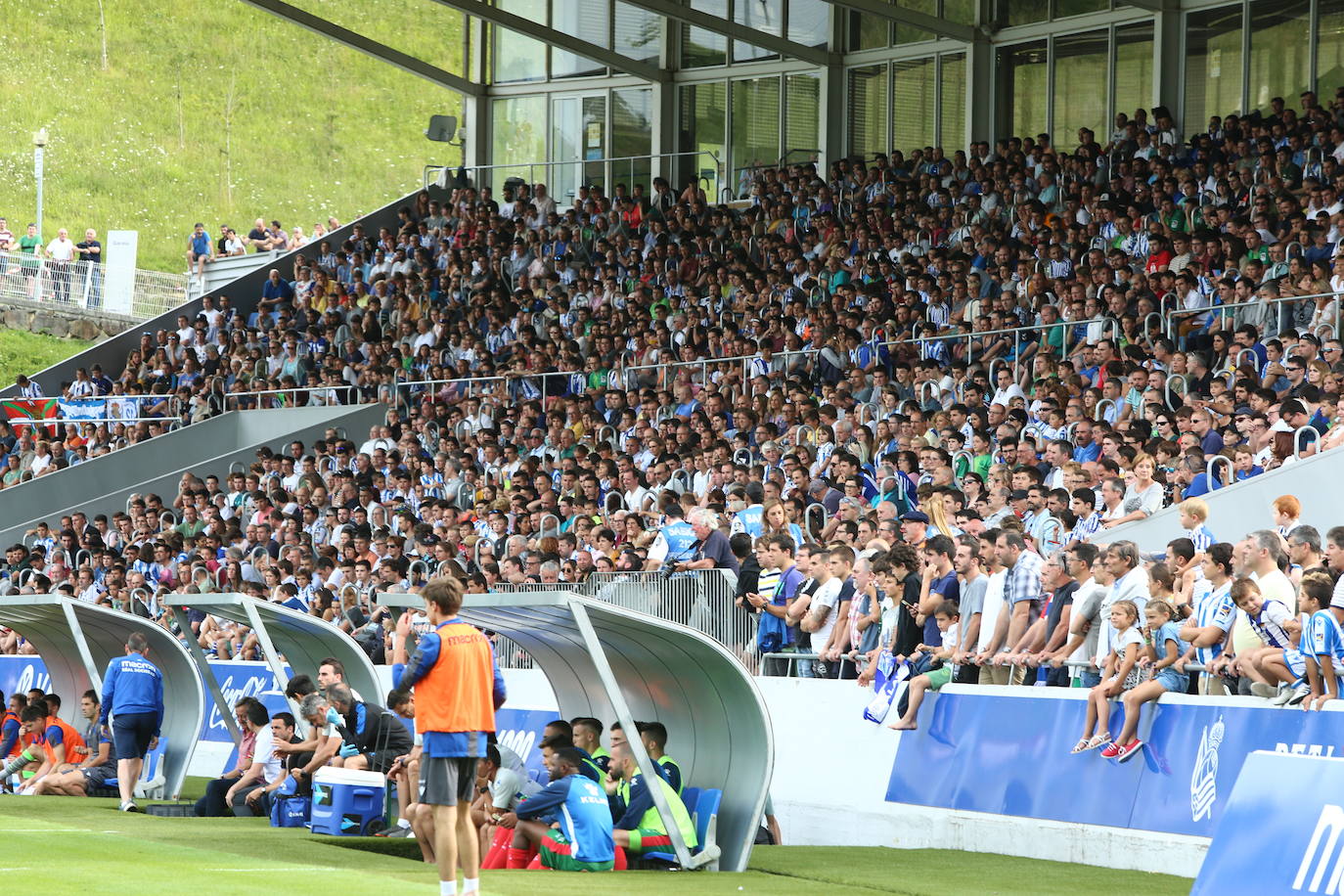 Fotos: Las imágenes del amistoso de prestemporada Real Sociedad-Alavés