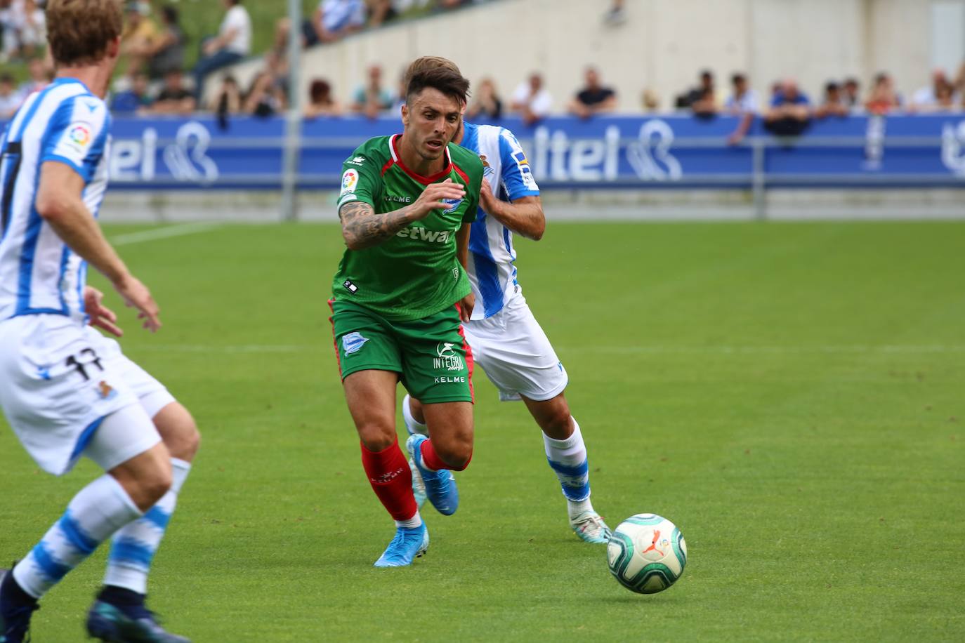 Fotos: Las imágenes del amistoso de prestemporada Real Sociedad-Alavés