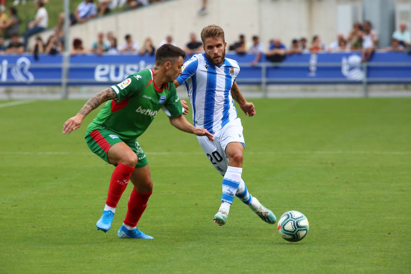 Fotos: Las imágenes del amistoso de prestemporada Real Sociedad-Alavés