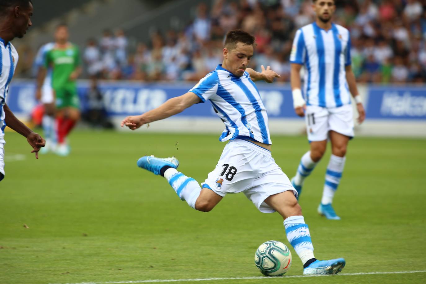 Fotos: Las imágenes del amistoso de prestemporada Real Sociedad-Alavés