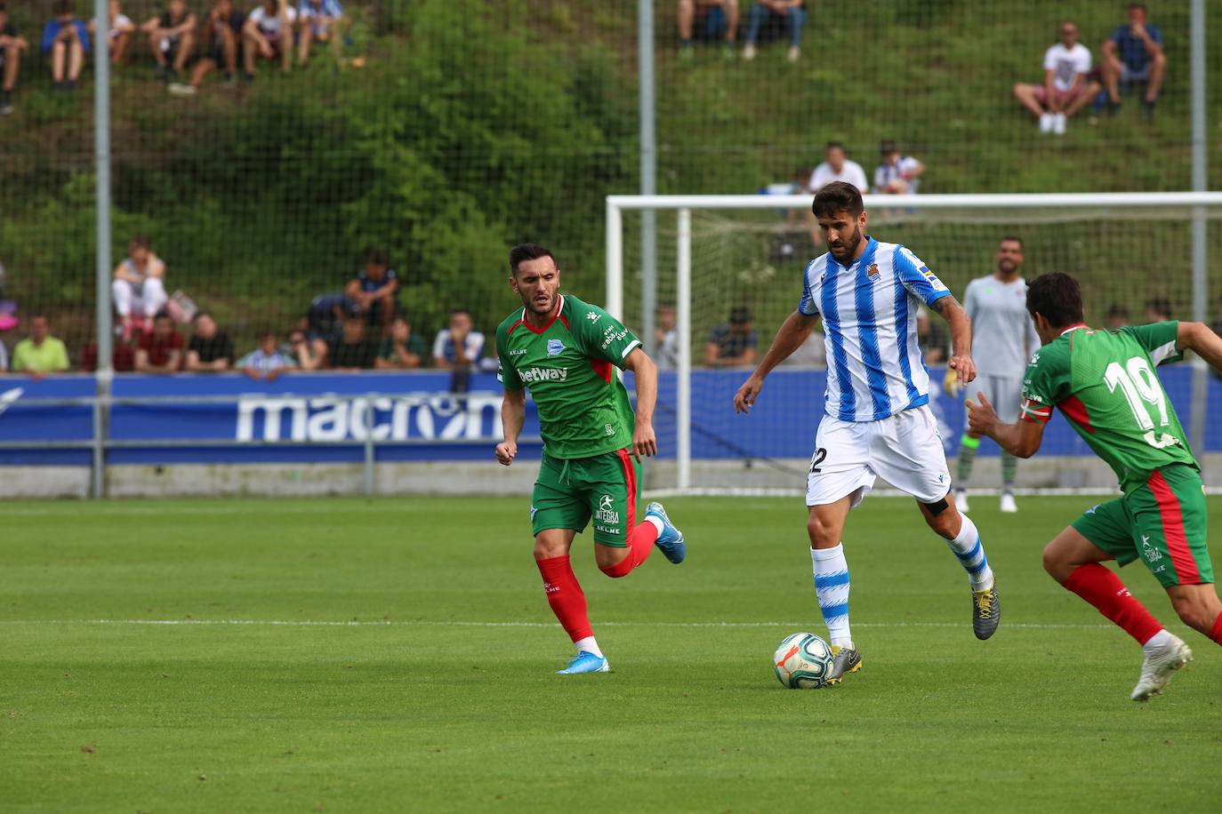Fotos: Las imágenes del amistoso de prestemporada Real Sociedad-Alavés