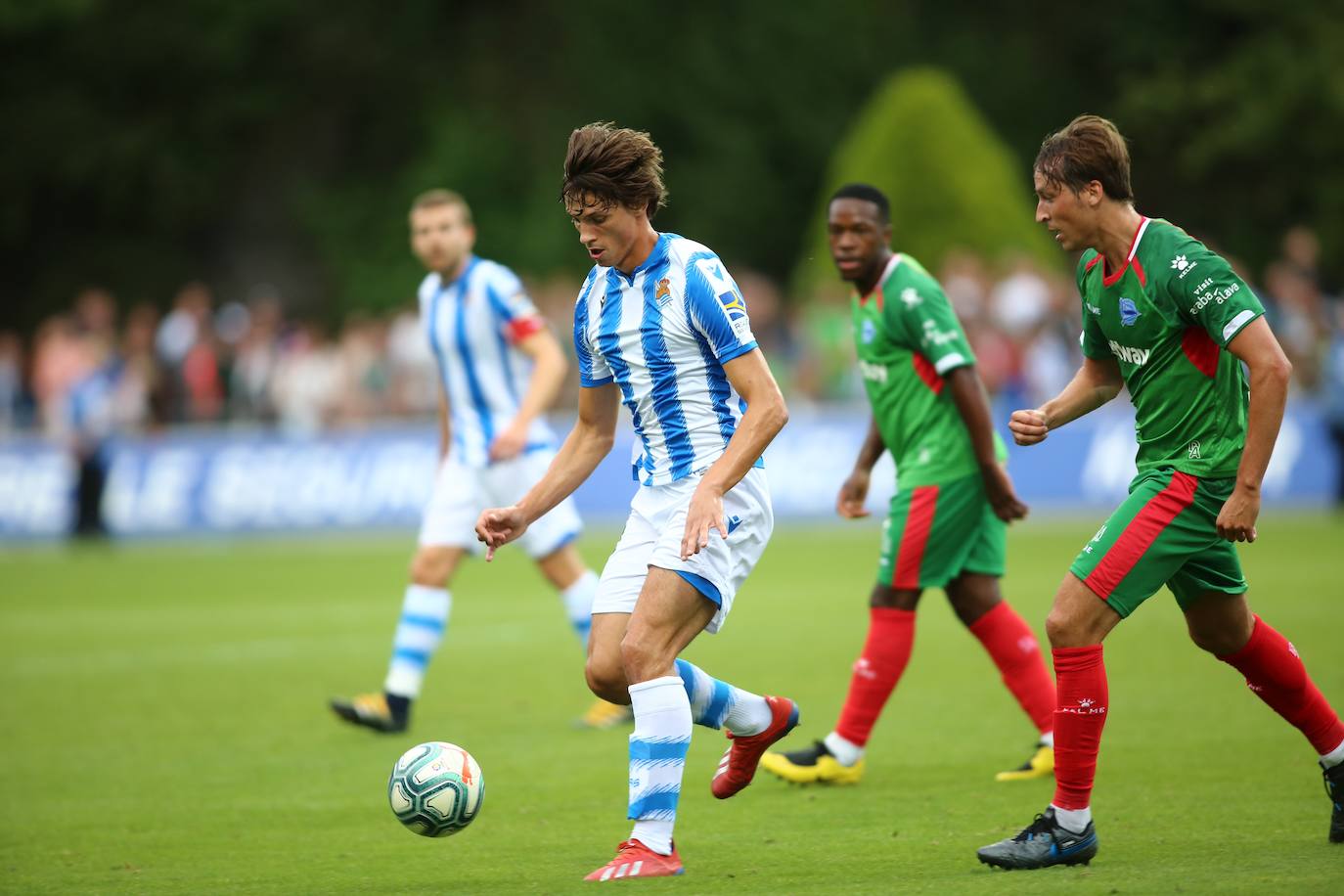Fotos: Las imágenes del amistoso de prestemporada Real Sociedad-Alavés
