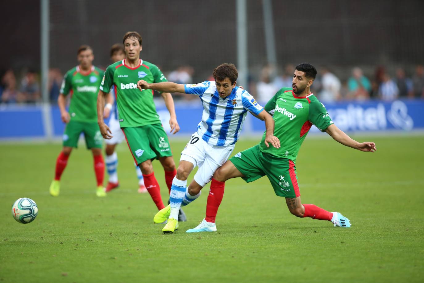 Fotos: Las imágenes del amistoso de prestemporada Real Sociedad-Alavés