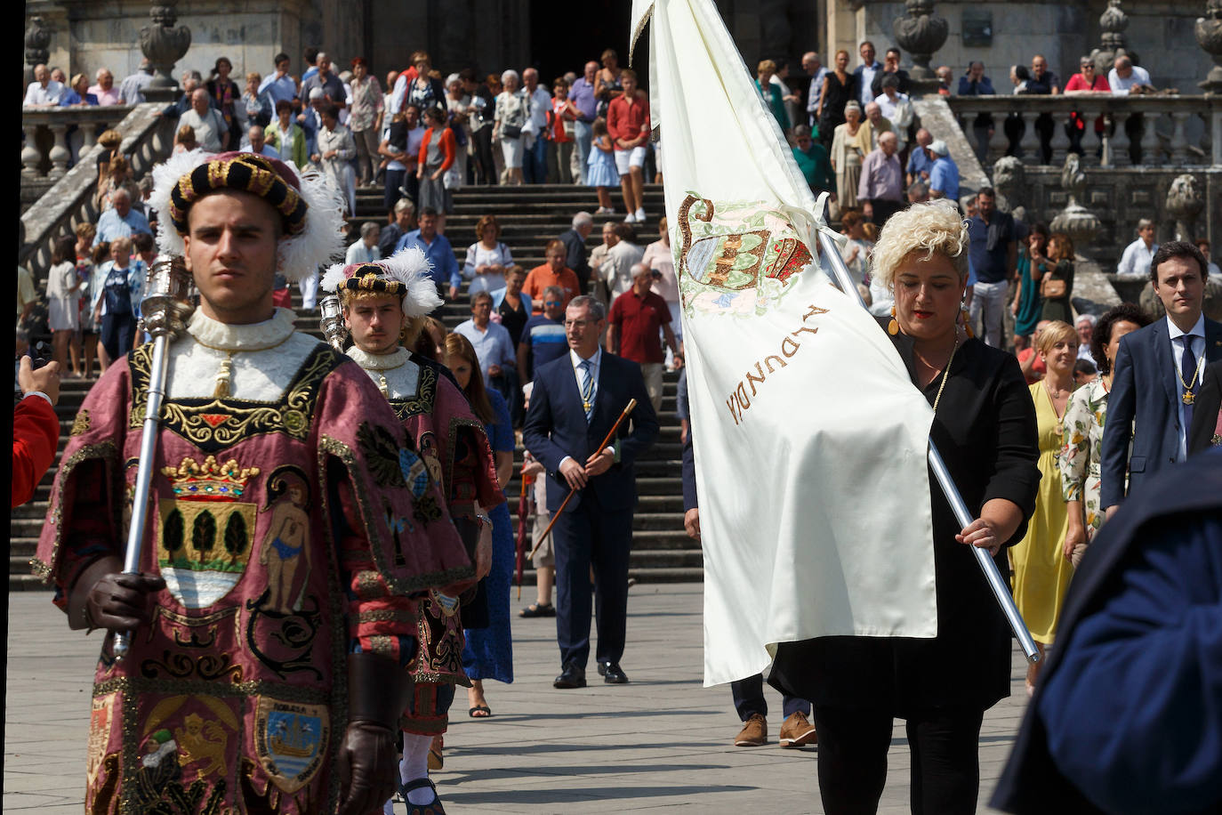 Fotos: Procesión de autoridades en Azpeitia