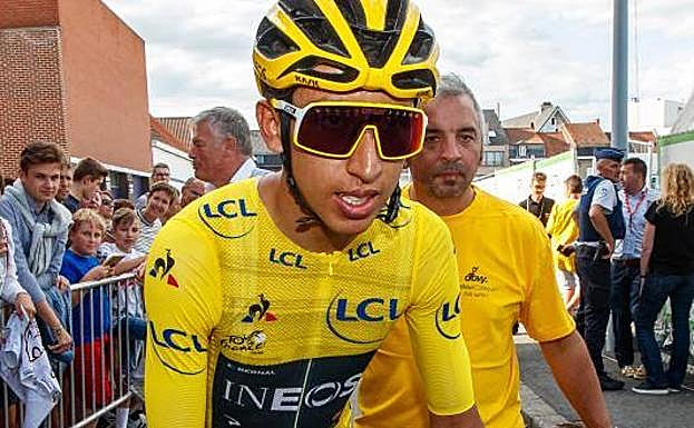 Egan Bernal, ganador del Tour de Francia. 