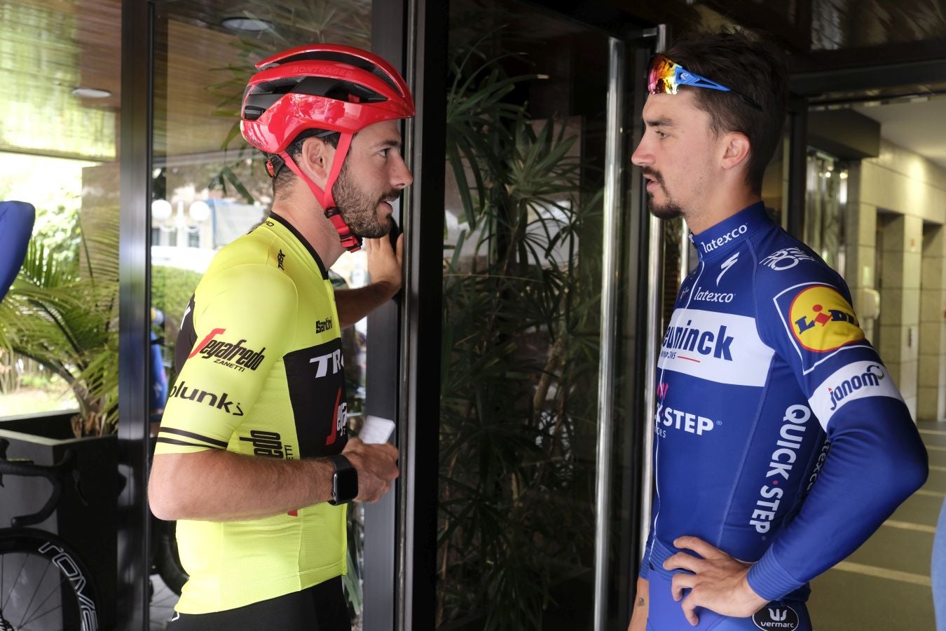 Las estrellas del pelotón mundial ya se encuentran en San Sebastián preparando la carrera del sábado. 