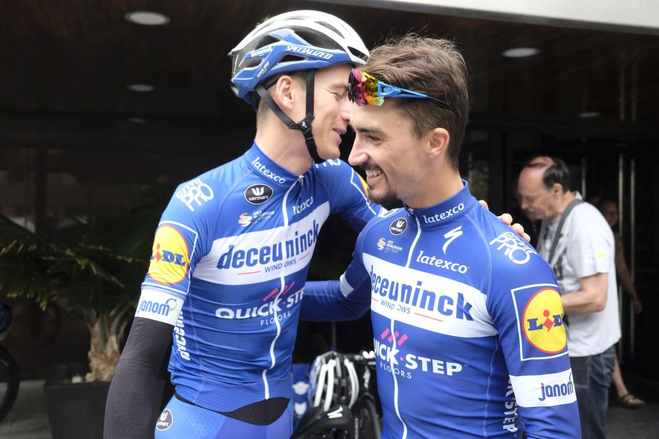 Las estrellas del pelotón mundial ya se encuentran en San Sebastián preparando la carrera del sábado. 