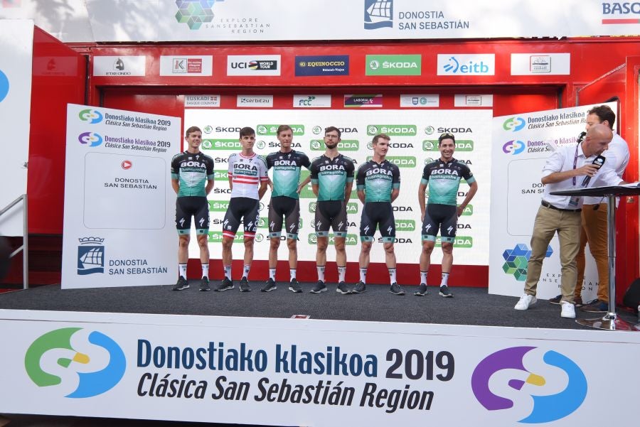 Las estrellas del pelotón mundial ya se encuentran en San Sebastián preparando la carrera del sábado. 