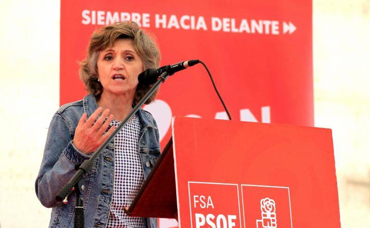 La ministra de Sanidad, Consumo y Bienestar Social en funciones, María Luisa Carcedo.