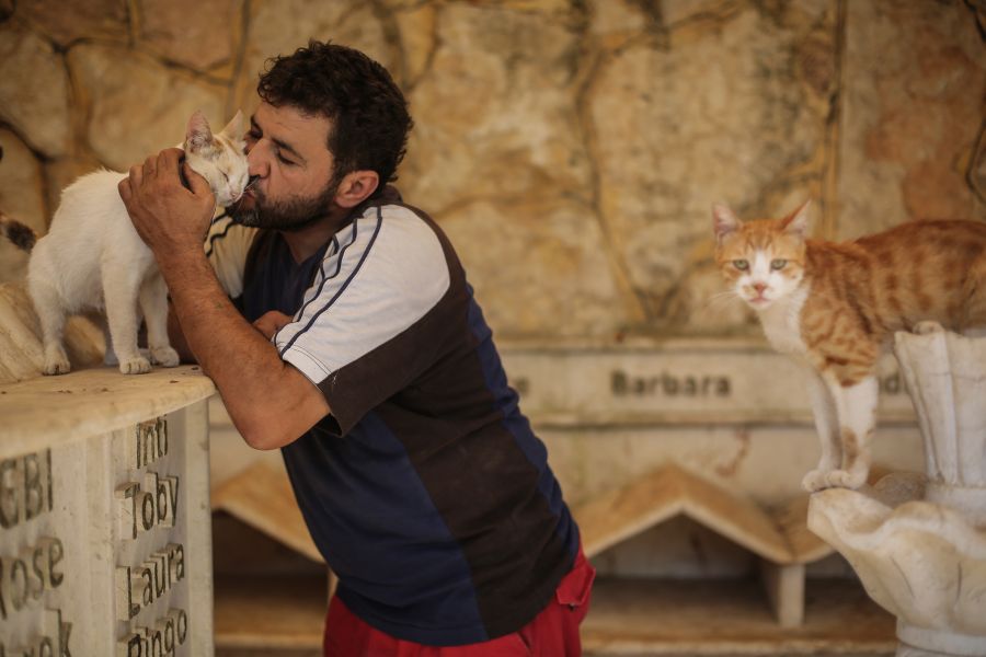 Fotos: El hombre gato de Alepo