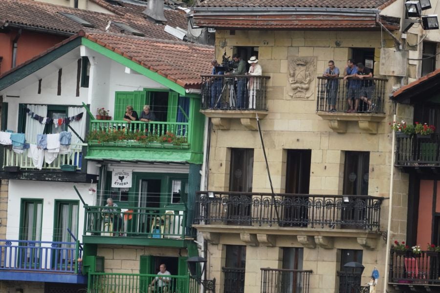 Fotos: Donibane, plató de cine