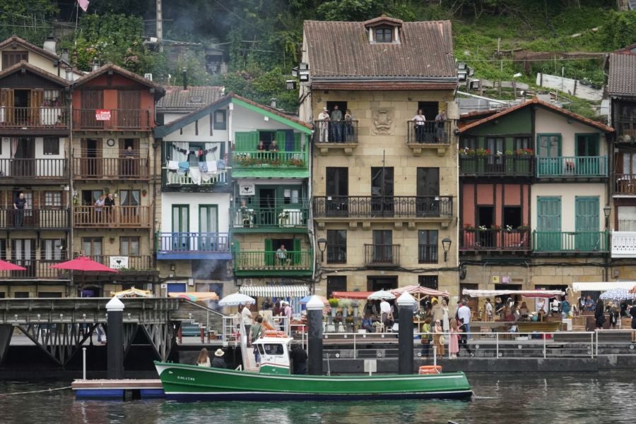 Fotos: Donibane, plató de cine