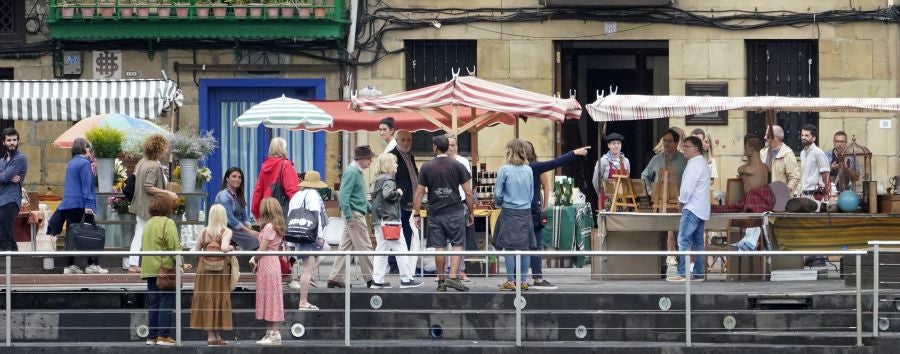 Fotos: Donibane, plató de cine