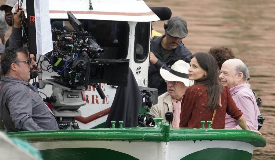 Fotos: Donibane, plató de cine