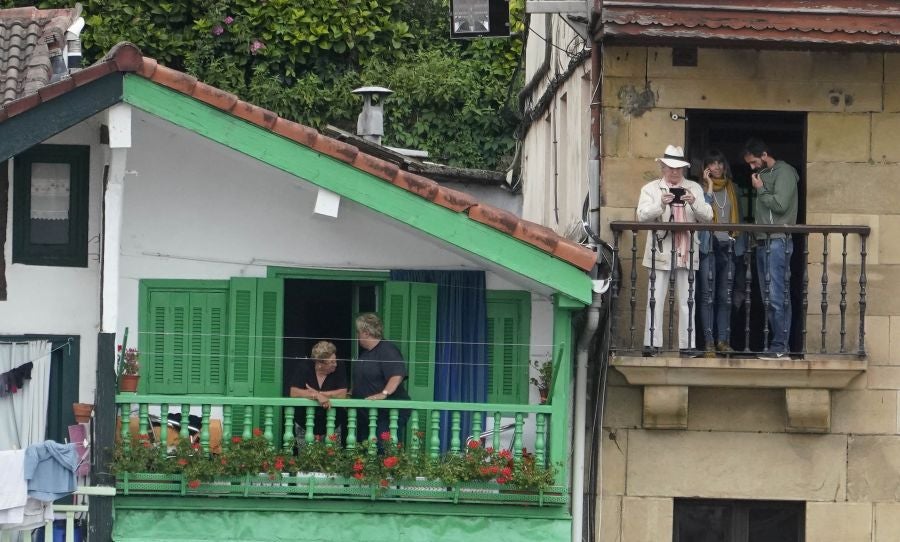 Fotos: Donibane, plató de cine