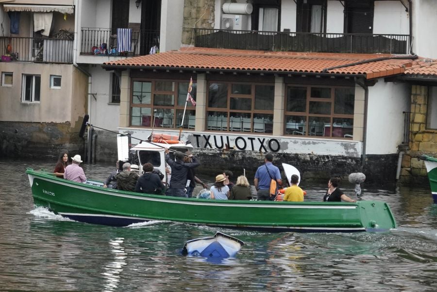 Fotos: Donibane, plató de cine