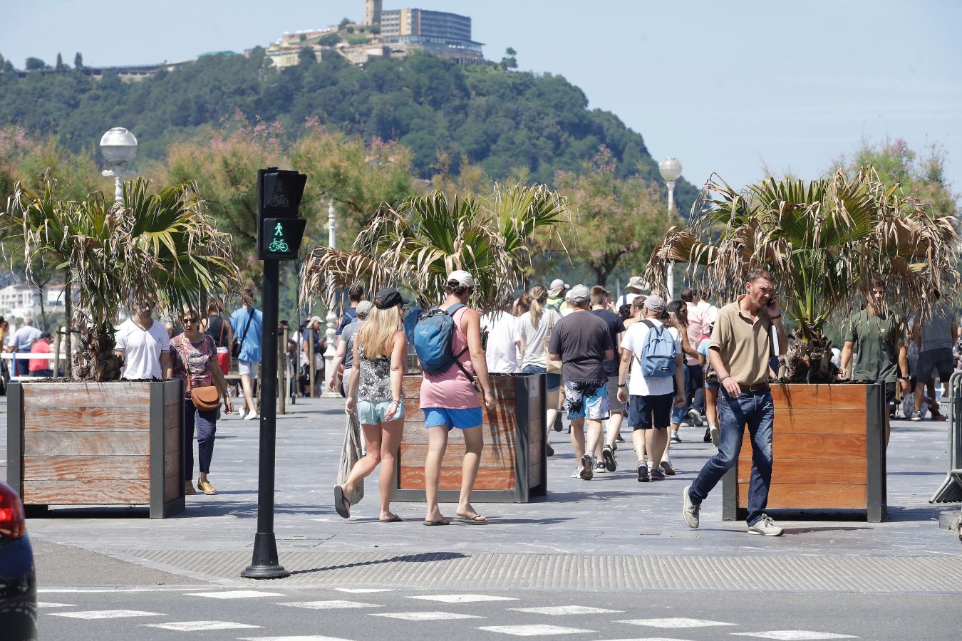Fotos: Woody Allen rueda en la librería Donosti
