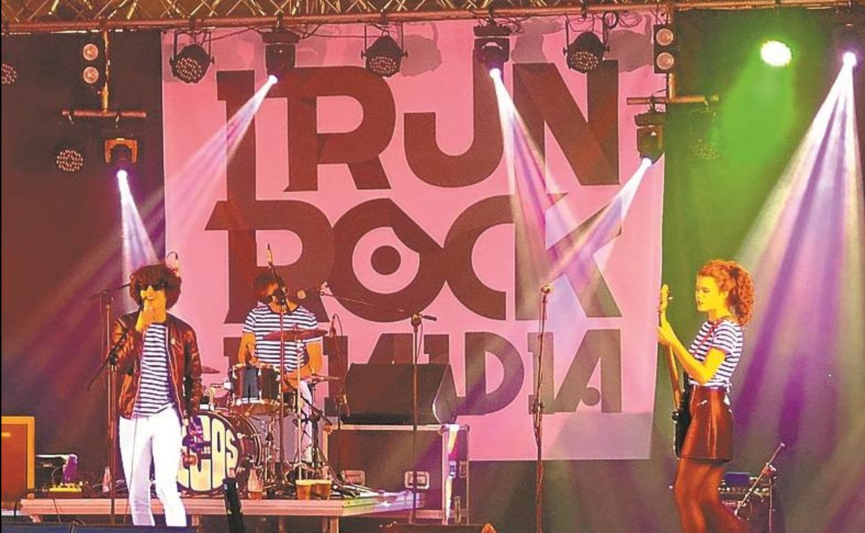 Un concierto celebrado en en el marco del Irun Rock.