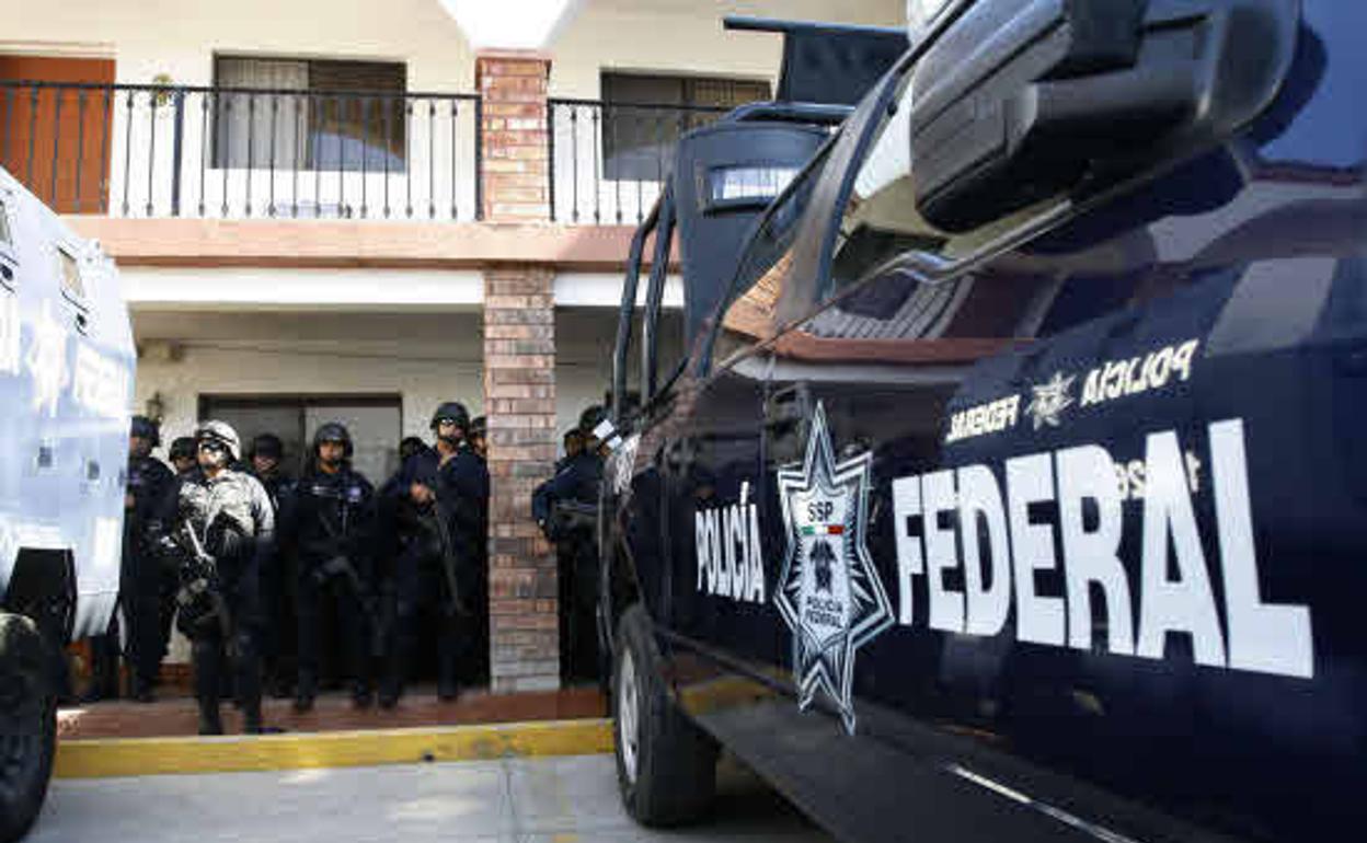 Miembros de la Policía Federal de México
