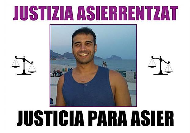 Imagen de Asier Niebla que lucirán sus allegados mañana. 