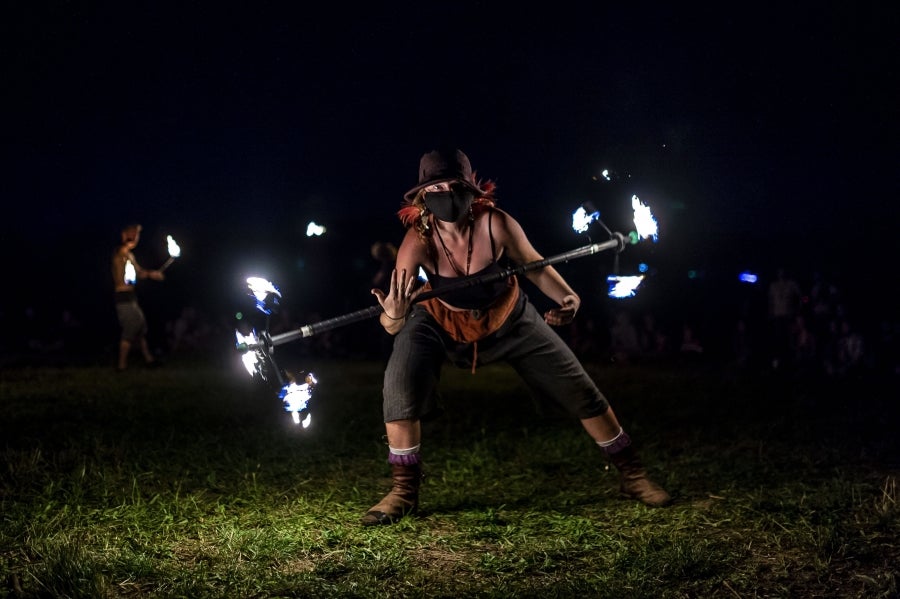 Fotos: Festival de yoga y música