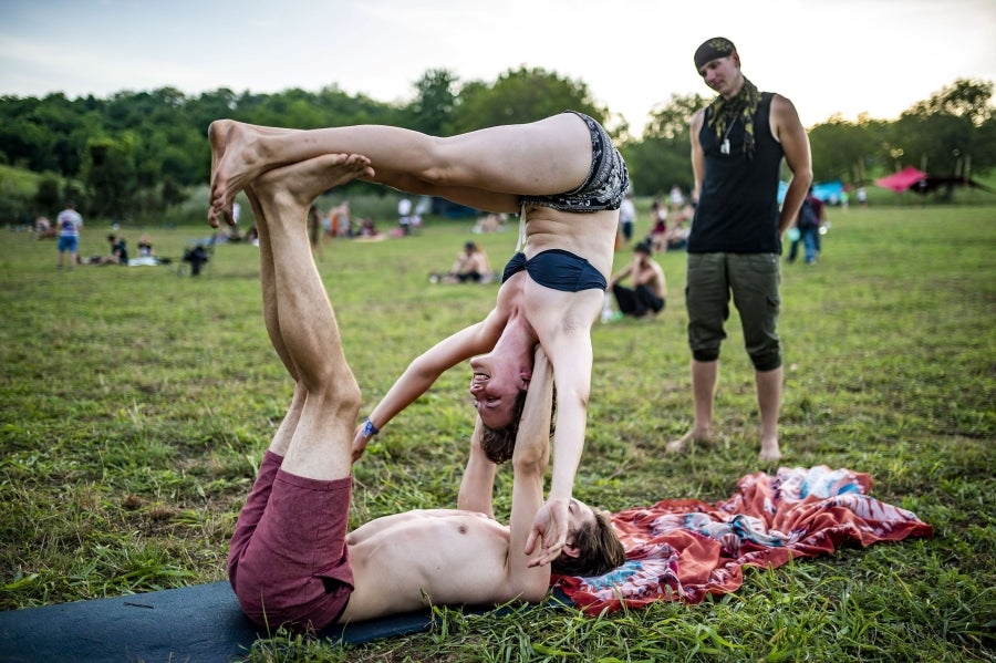 Fotos: Festival de yoga y música