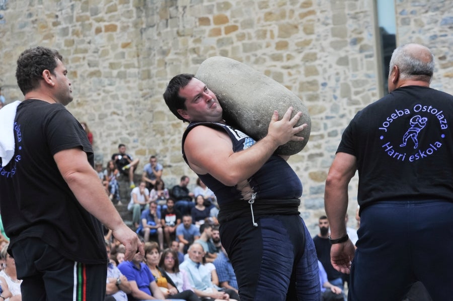 El zarauztarra logra su quinta victoria en la Trinidad con 15 alzadas. Los dos primeros de la pasada edición, Urra y Kortaberri, cerraron esta vez la clasificación.
