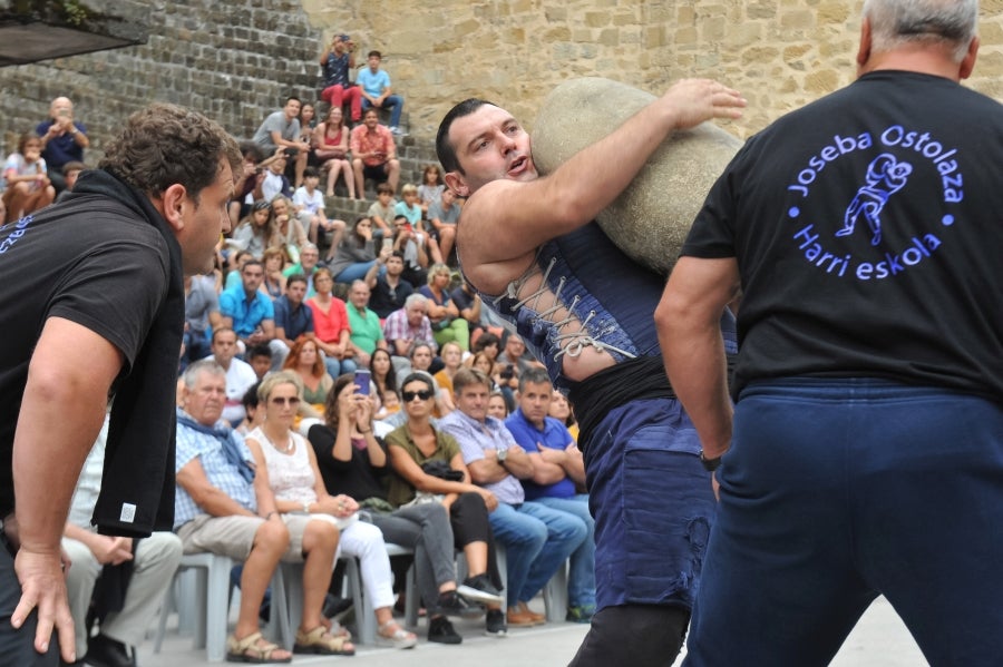 El zarauztarra logra su quinta victoria en la Trinidad con 15 alzadas. Los dos primeros de la pasada edición, Urra y Kortaberri, cerraron esta vez la clasificación.