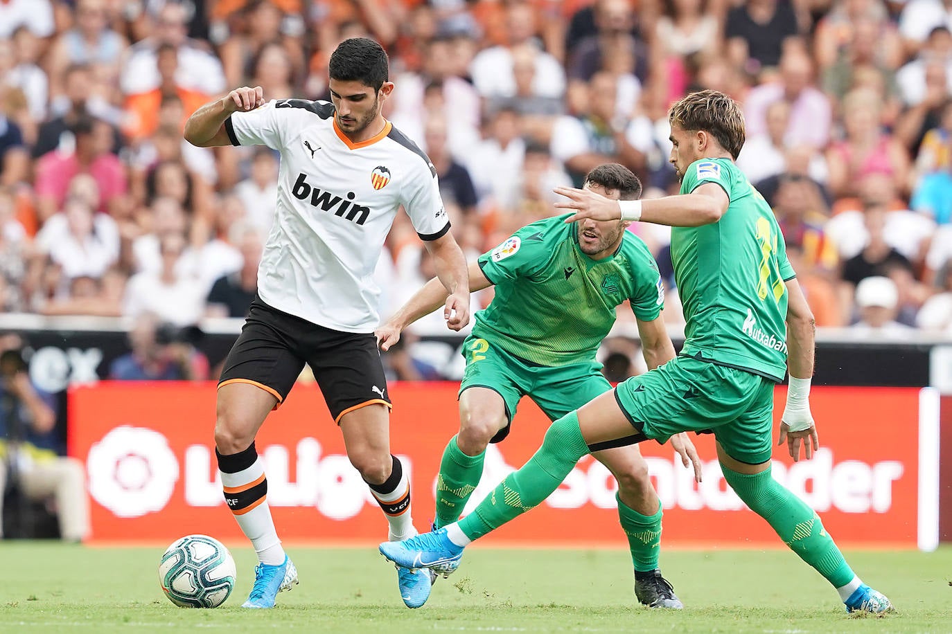 Fotos: Las mejores imágenes del Valencia - Real Sociedad