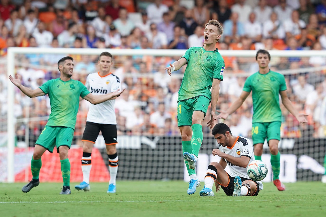 Fotos: Las mejores imágenes del Valencia - Real Sociedad