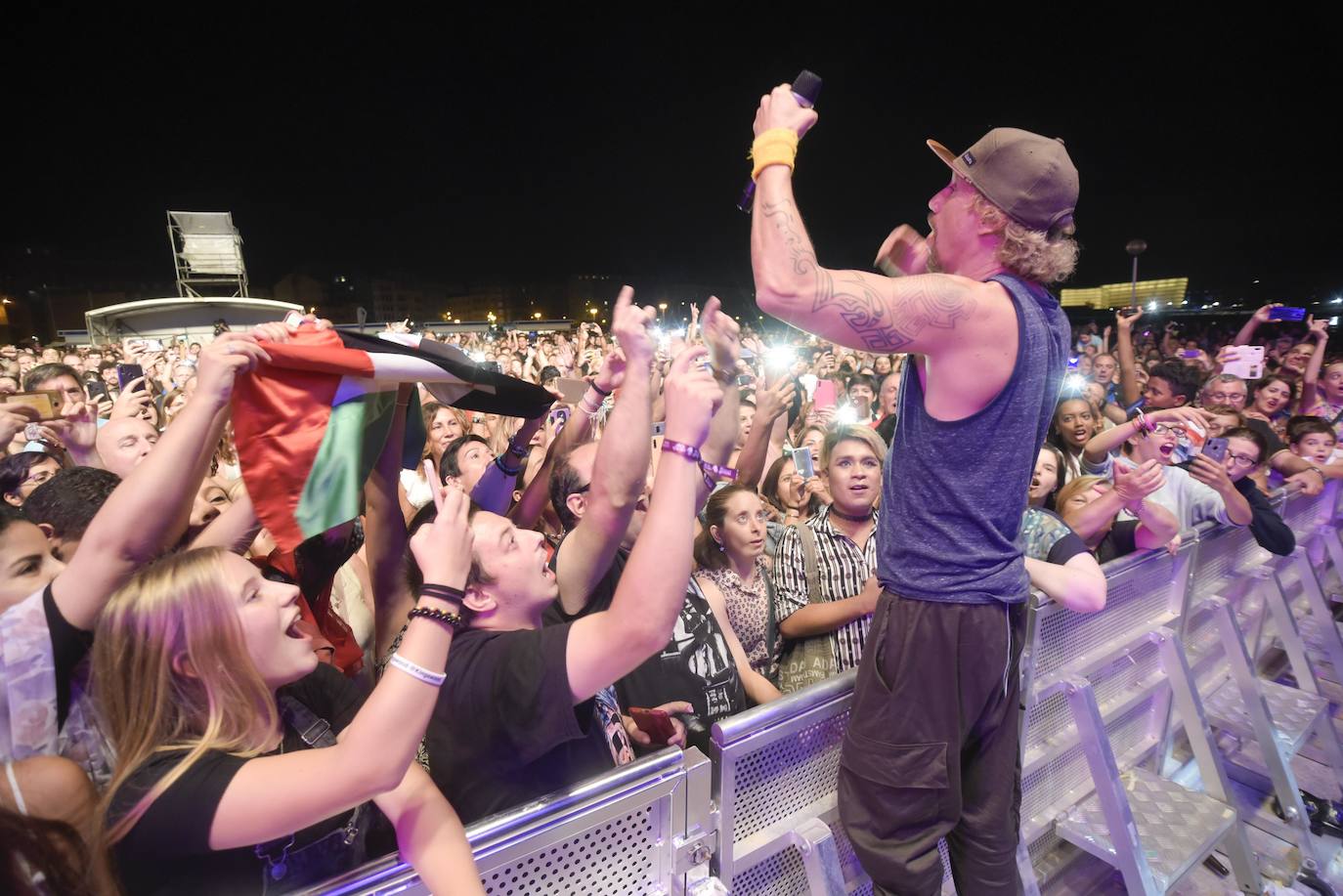 Fotos: Macaco cerró con éxito los conciertos de Sagüés