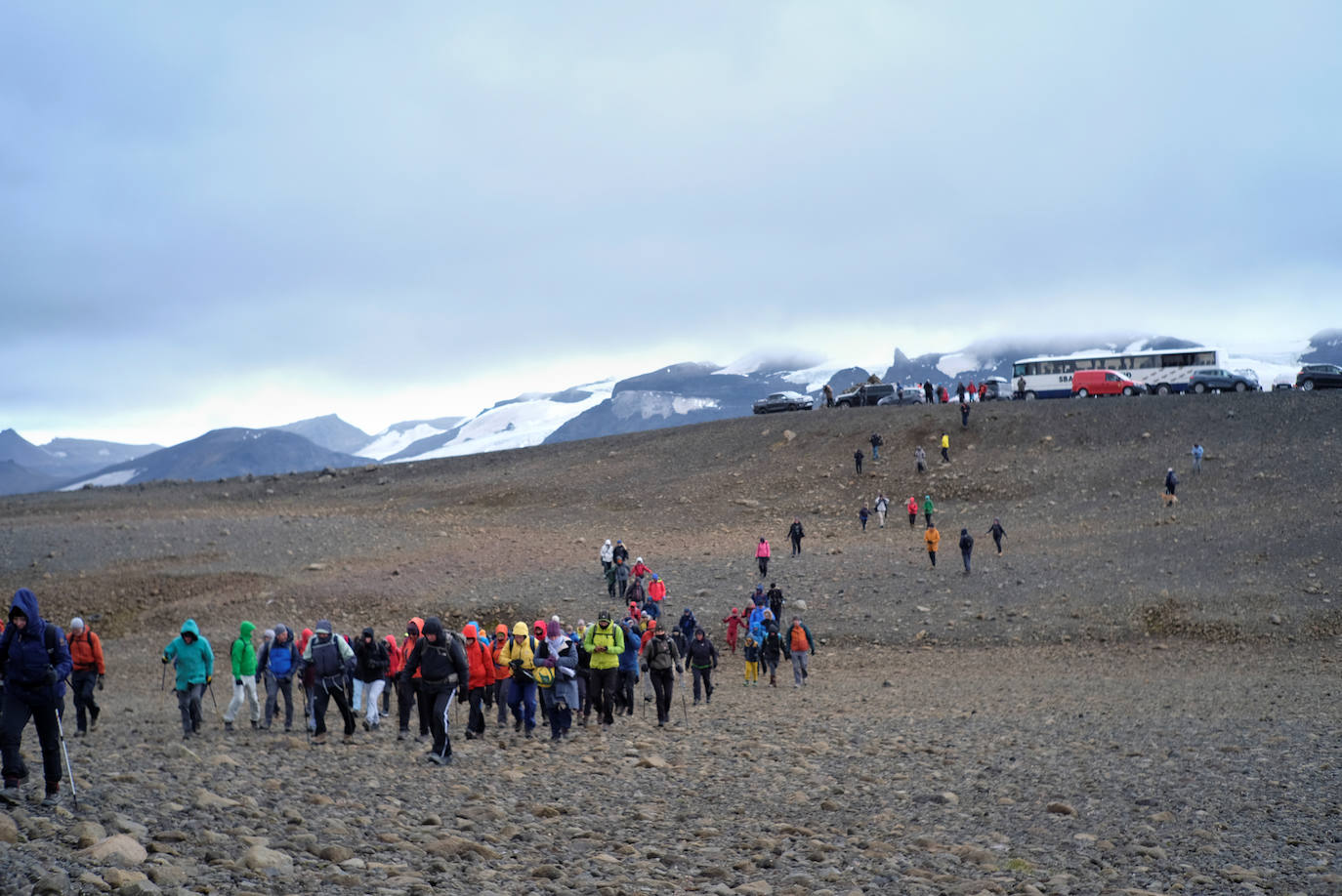 Fotos: Islandia homenajea a su último glaciar