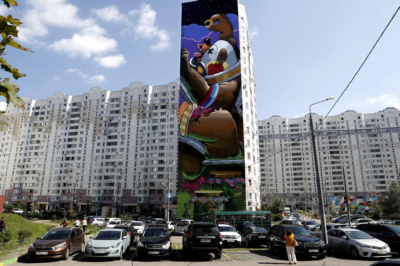 Fotos: Los murales más vistosos en Odintsovo