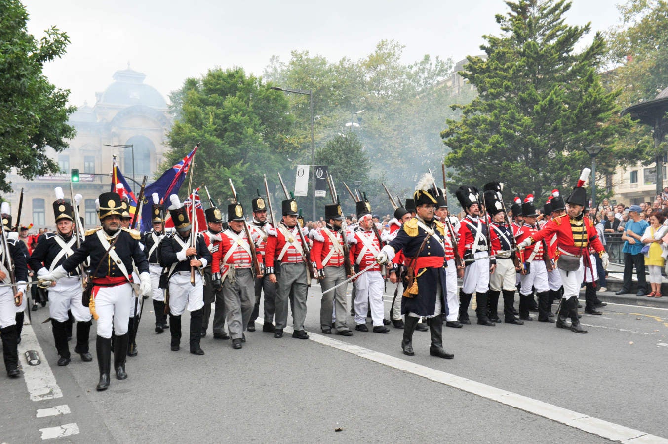 Fotos: Donostia revive el 31 de agosto de 1813