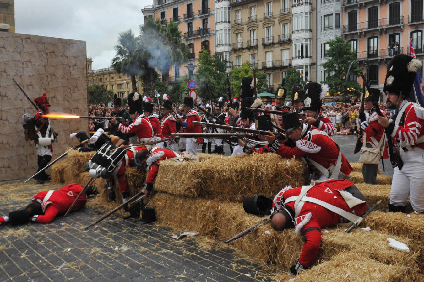 Fotos: Donostia revive el 31 de agosto de 1813