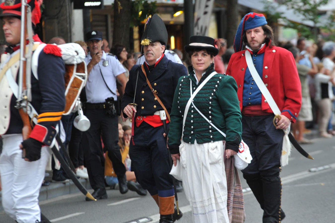 Fotos: Donostia revive el 31 de agosto de 1813
