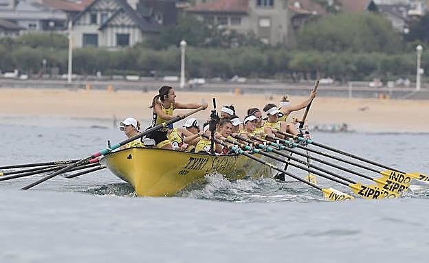 Las remeras de Orio han liderado la primera tanda en todo momento. 