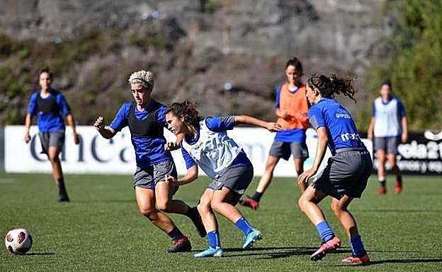 Las realistas han entrenado este lunes 