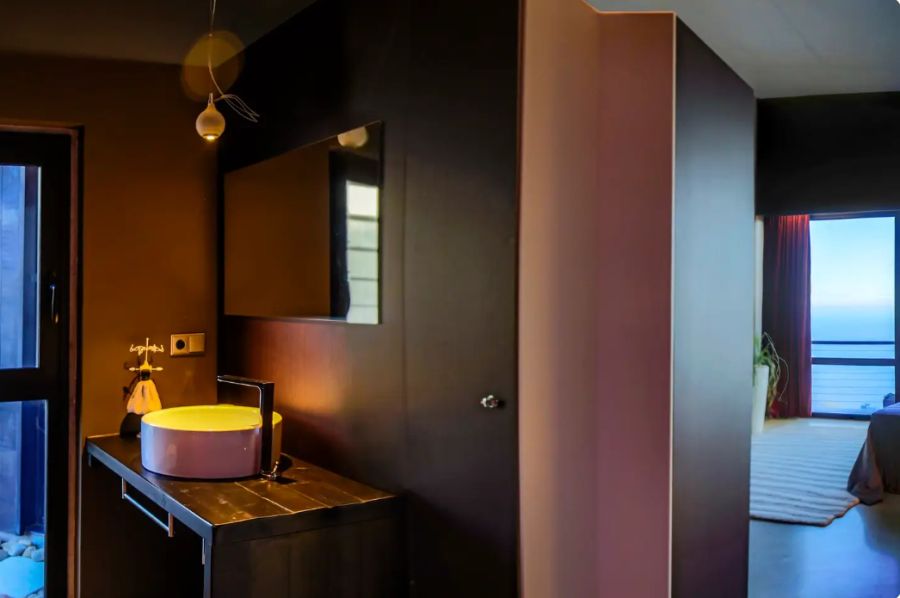 Vísta aérea de villa lanperna 