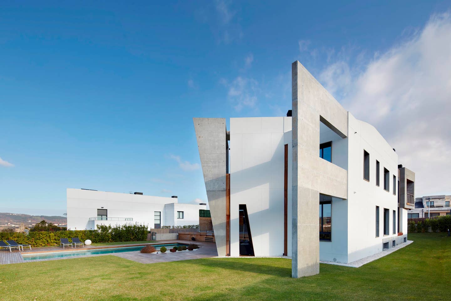 Villa ubicada en el barrio donostiarra de Miramón