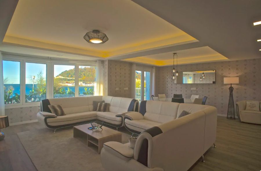 Vistas desde la magnífica terraza de este piso turístico