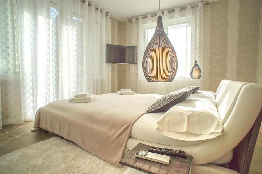 Vistas desde la magnífica terraza de este piso turístico