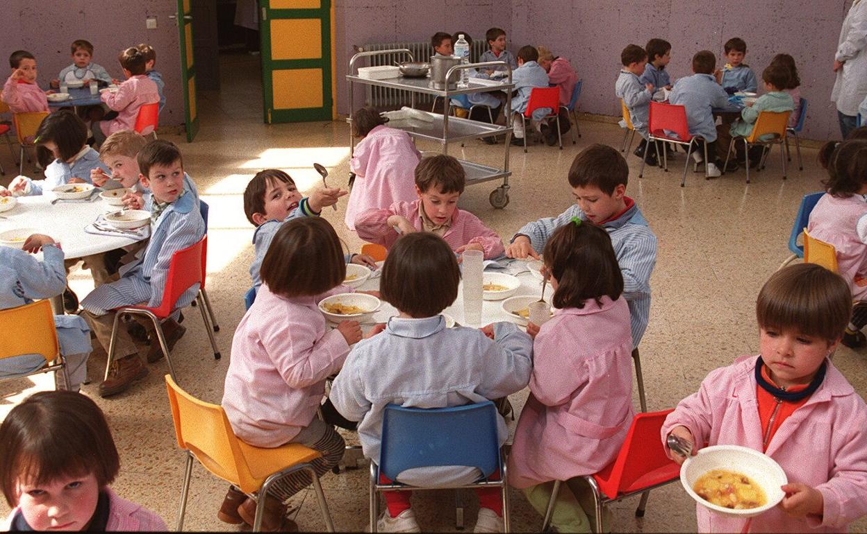 El Gobierno publica una guía «una cocina saludable y atractiva» en los comedores escolares de Euskadi | El Diario Vasco