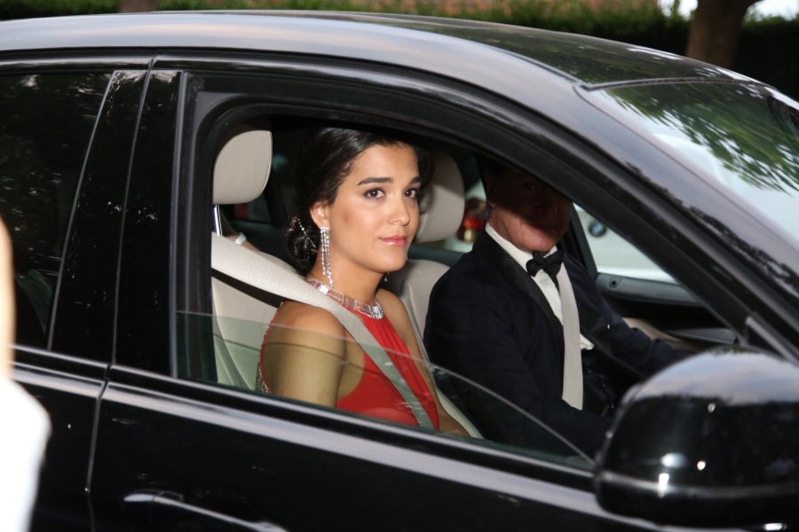 Puesta de largo de los nietos de la duquesa de Alba en el palacio de Arbaizenea. 