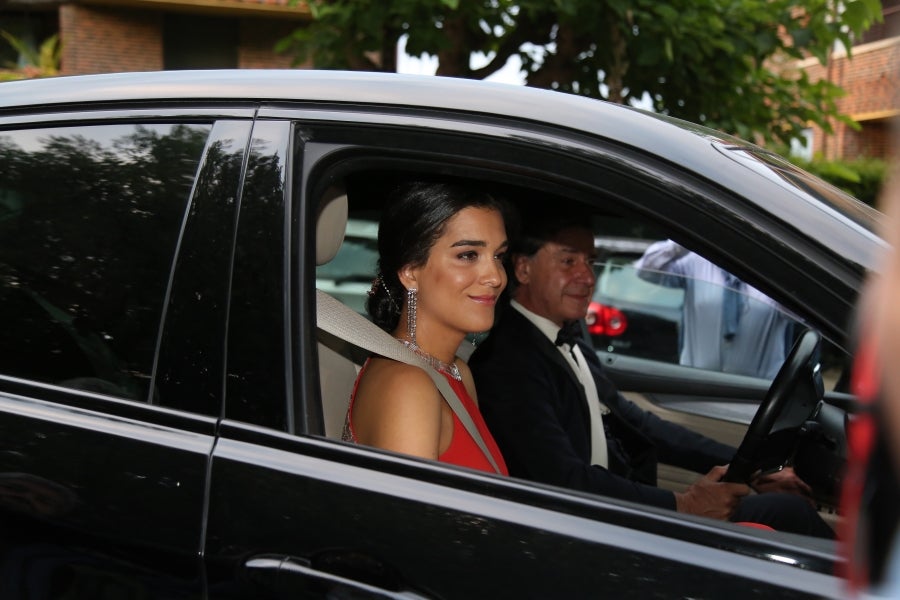 Puesta de largo de los nietos de la duquesa de Alba en el palacio de Arbaizenea. 
