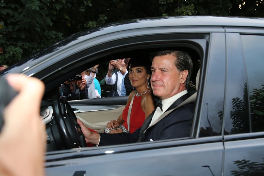 Puesta de largo de los nietos de la duquesa de Alba en el palacio de Arbaizenea. 