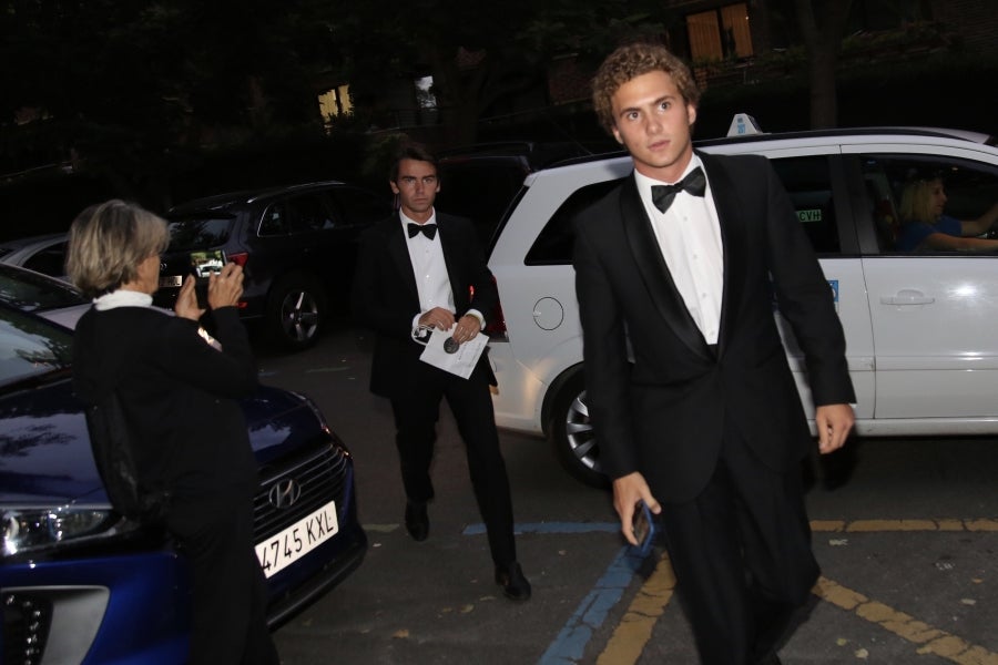 Puesta de largo de los nietos de la duquesa de Alba en el palacio de Arbaizenea. 