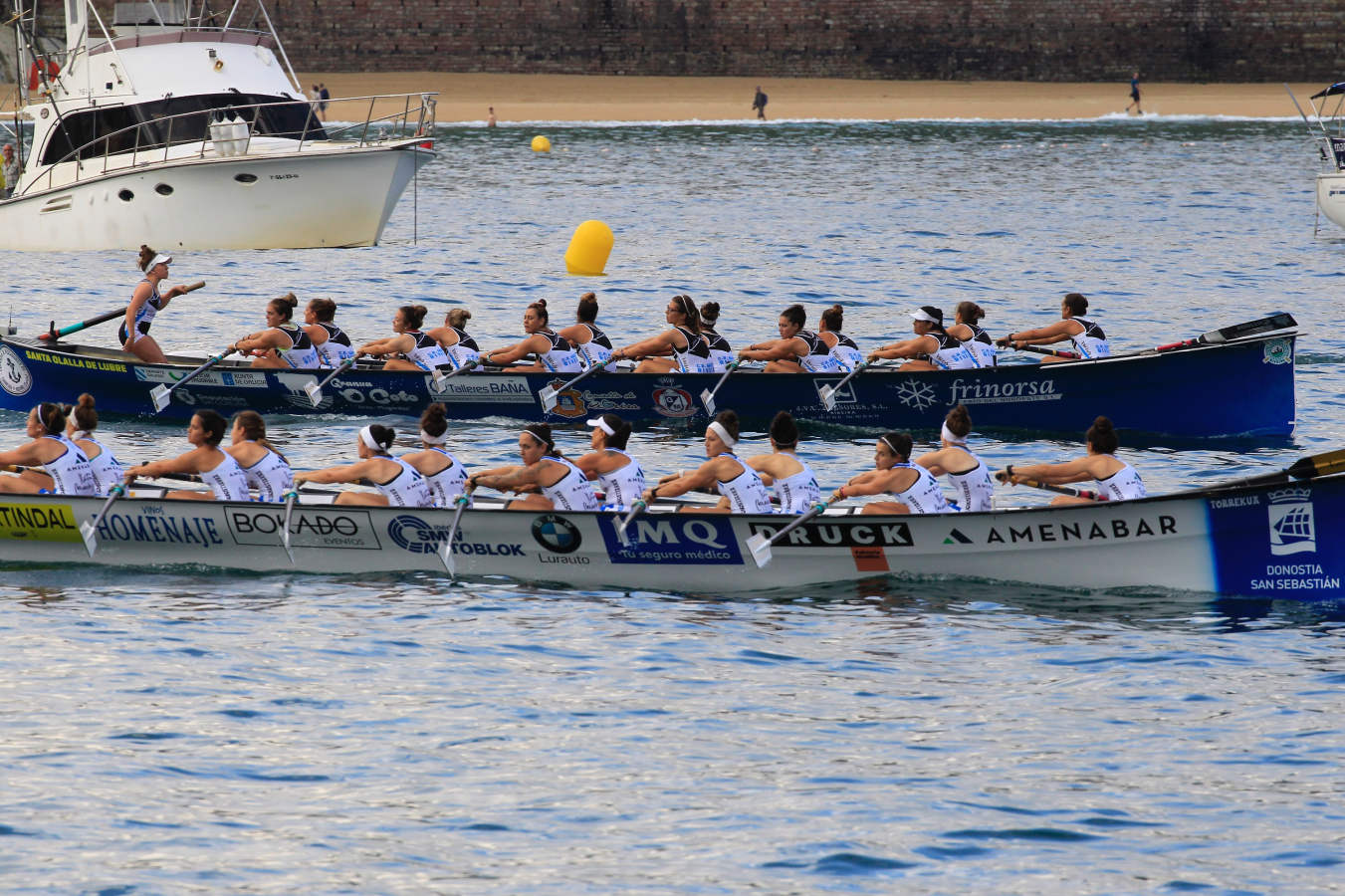 Orio conquista La Concha con una exhibición 
