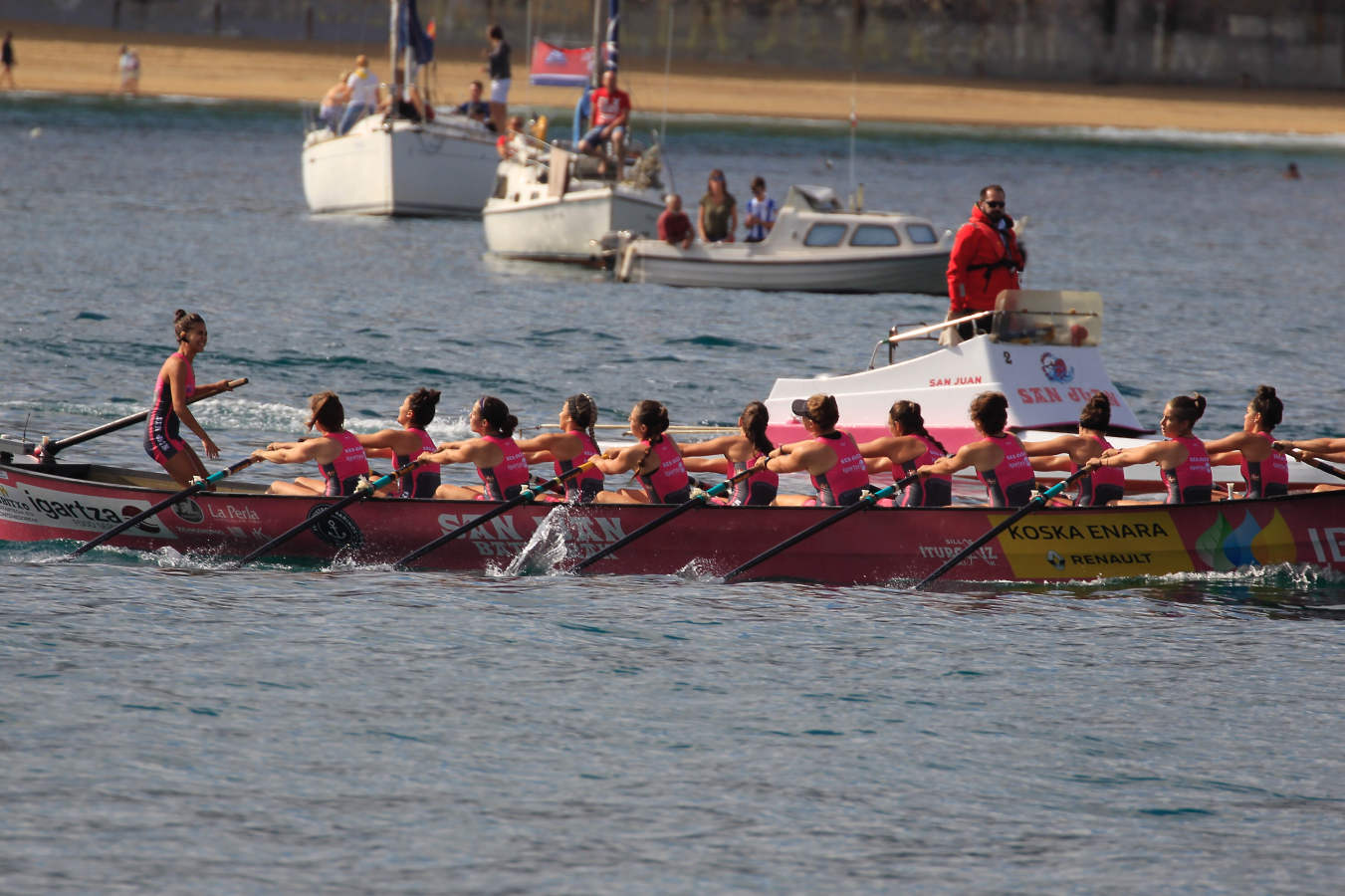 Fotos: Las mejores imágenes de la Bandera de La Concha femenina