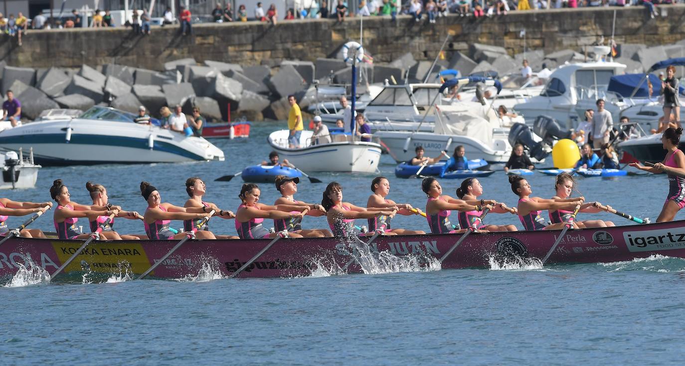 Fotos: Las mejores imágenes de la Bandera de La Concha femenina